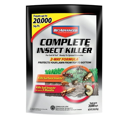 BioAdvanced 700289G Complete Insect Killer for Soil & Turf, 20 lb.