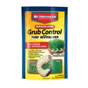 BioAdvanced Season Long Grub Control Plus Turf Revitalizer, Granules, 24 lb, 10,000 Sq Ft