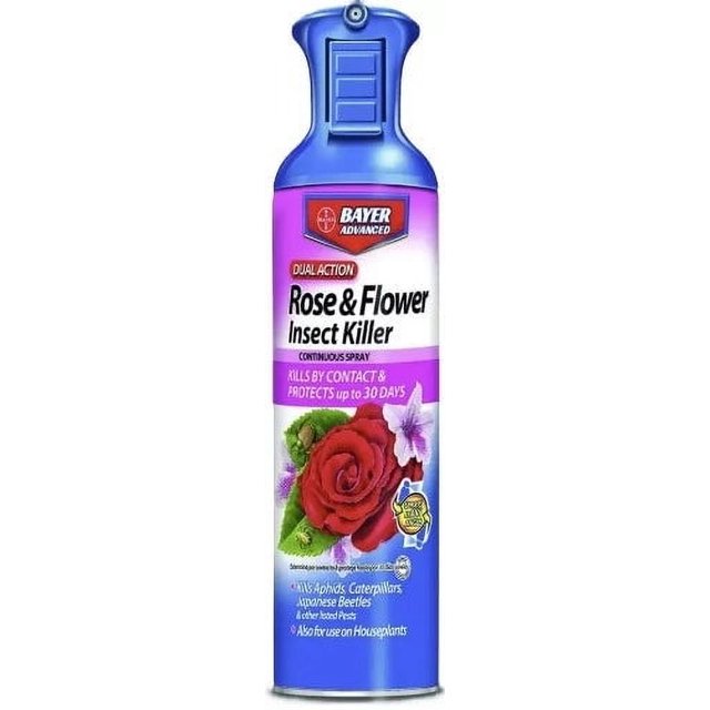 BioAdvanced 701330A 15 oz Can of Dual Action 30 Day Rose & Flower