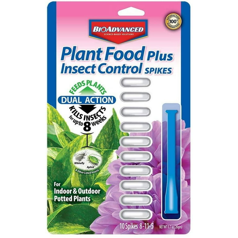 BioAdvanced 701710 8-11-5 Fertilizer with Imidacloprid Plant Food
