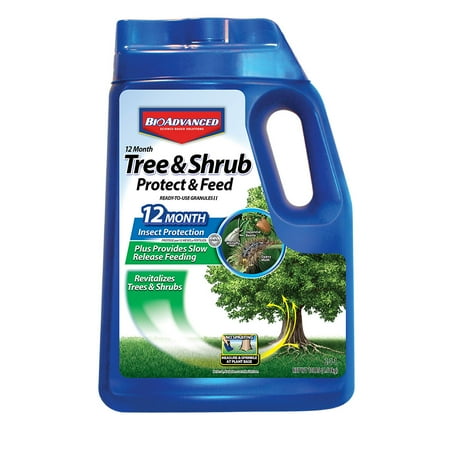 BioAdvanced 701720A 12 Month Tree and Shrub Protect & Feed II, 10 lb.
