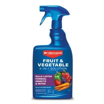 BioAdvanced Fruit & Vegetable 3-in-1, Ready-to-Use, 24 oz. Kills Listed Fungus, Insects and Mites!