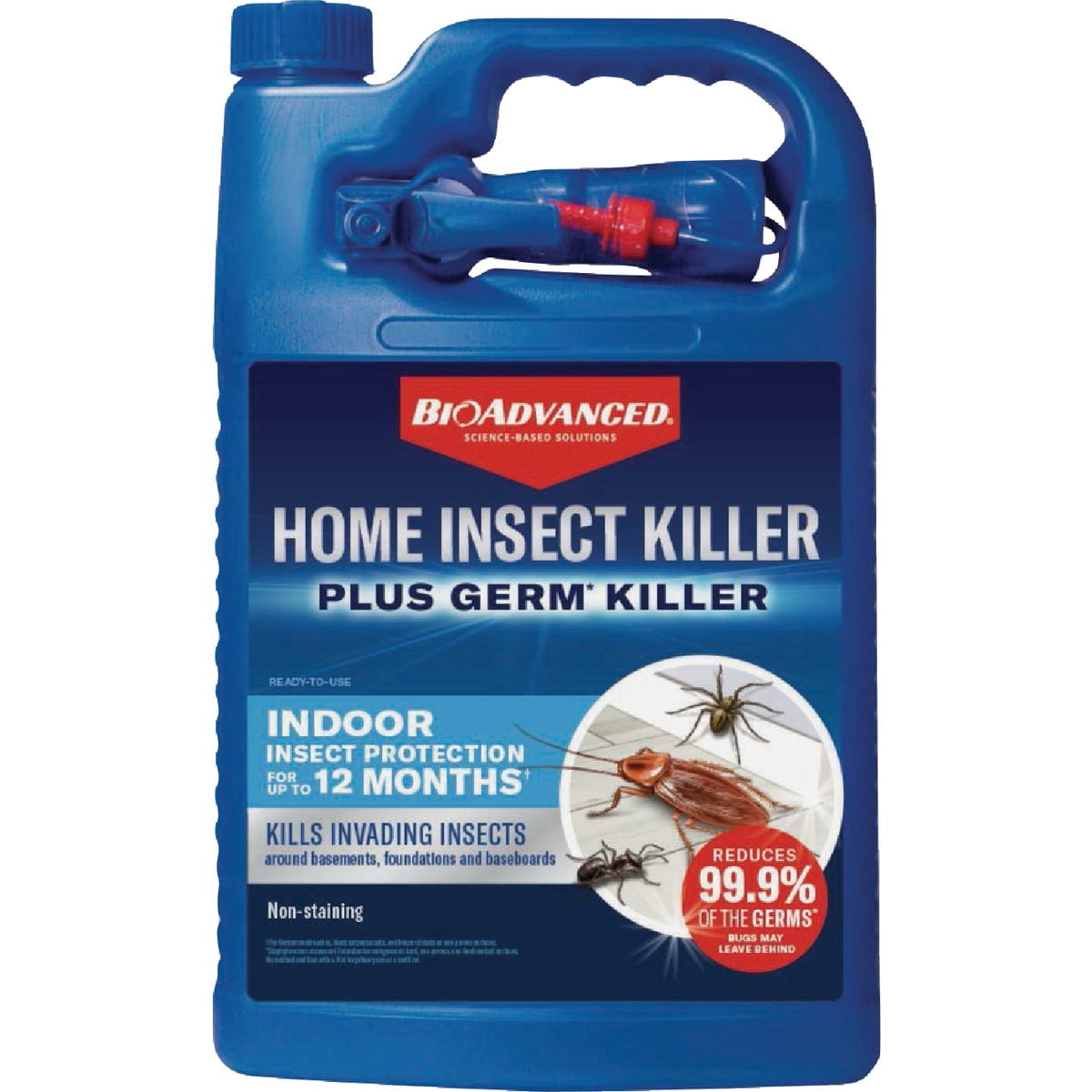 BioAdvanced Home Insect Killer Ready-to-Use - 18 Month Control - 1.3 gal — Residential Use, Standard Application