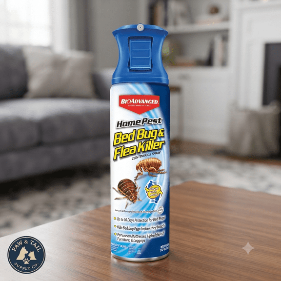 BioAdvanced Home Pest Bed Bug & Flea Continuous Spray for Home 15.7 oz