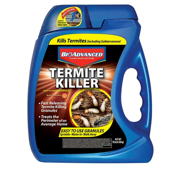 BioAdvanced Killer Granules Outdoor & Indoor Termites Bait Liquid 9 lb