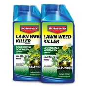 BioAdvanced Lawn Weed Killer, Concentrate, 32 oz, 16,000 Sq Ft 2-Pack