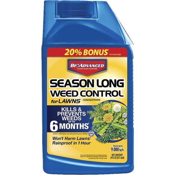 BioAdvanced Season Long Weed Control For Lawns - Pack of 24