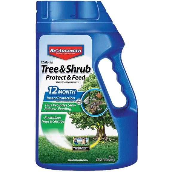 BioAdvanced Tree & Shrub Protect & Feed Insect Killer - Pack of 2