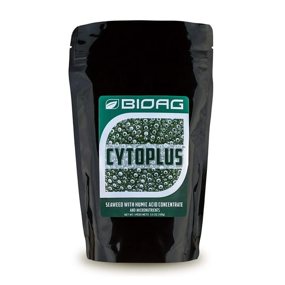 BioAg Cytoplus Seaweed with Humic Acid Concentrate - Improves Plant Growth & Yield - 100 g Pouch
