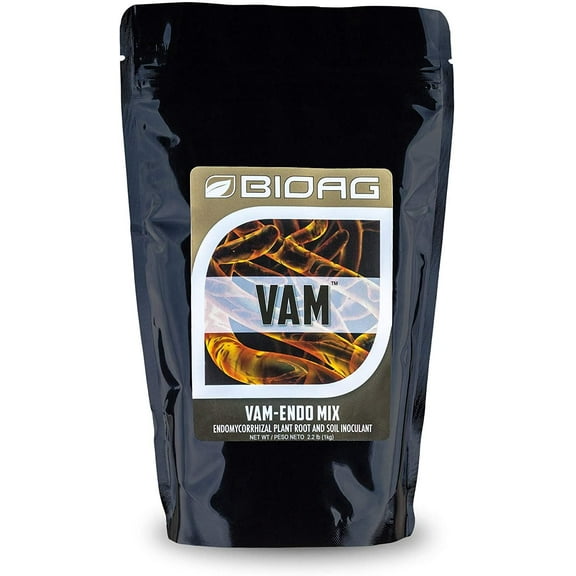 BioAg VAM Endo-Mix 7-Blend Granular Mycorrhizal Root & Soil Inoculant Promotes Transplant Success, Plant Root Growth, and Seed Germination for Lawn, Hemp, Vegetables, Fruits, Flowers 1 kg