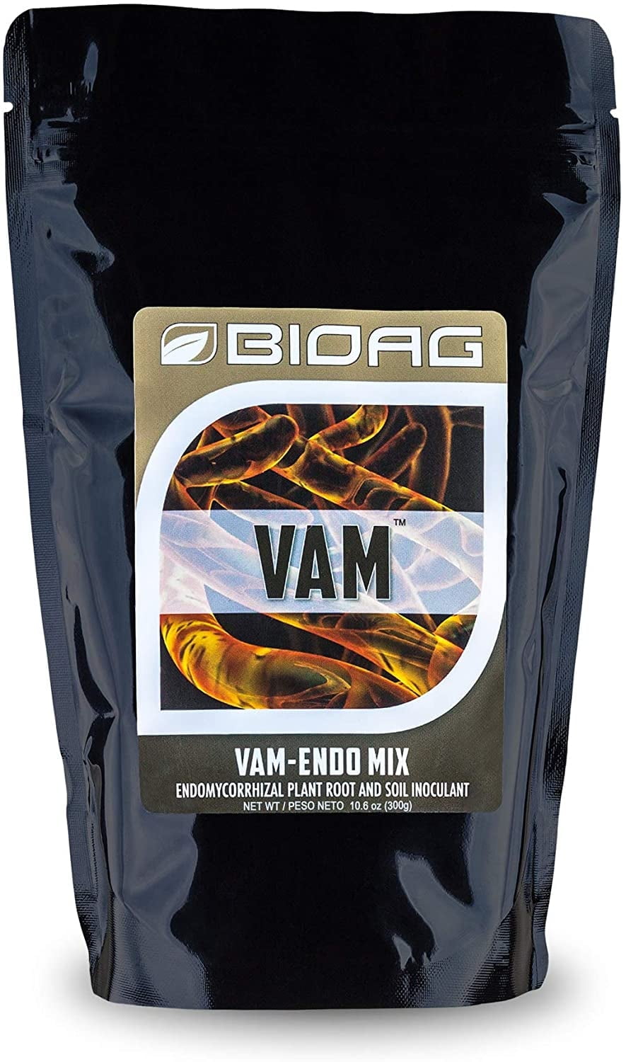 VAM Endo-Mix 7-Blend Mycorrhizal Root & Soil Inoculantfor Transplanting, Root Growth, Seed Germinating, All Plants, Lawn (300 Grams)