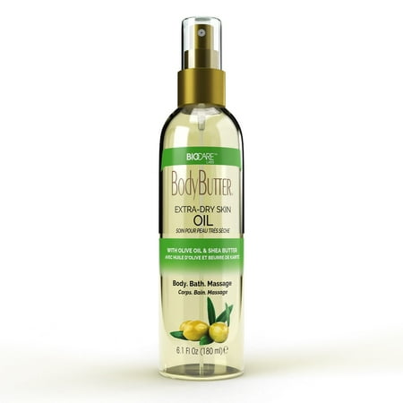 BioCare Extra-Dry Skin Body Oil with Olive Oil and Shea Butter - 6 oz