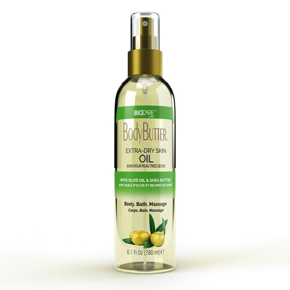 BioCare Extra-Dry Skin Body Oil with Olive Oil and Shea Butter - 6 oz