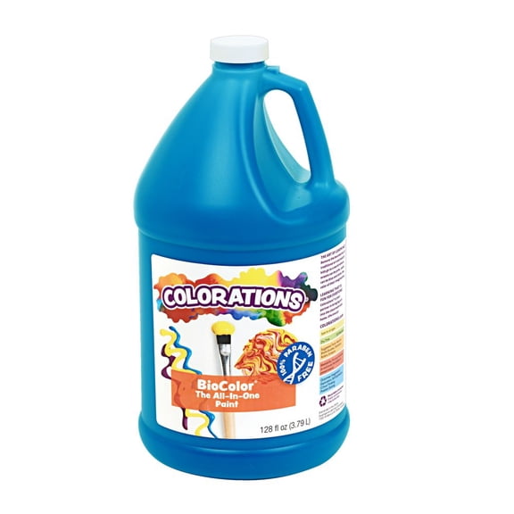 Colorations Paraben-Free BioColor Paint- Blue, 1 Gallon