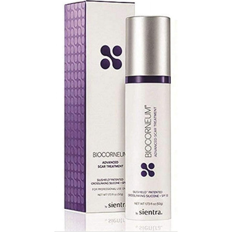 BioCorneum Advanced Scar Treatment Gel with SPF 30 Silishield Patented Crosslinking Silicone 50 gram Certified Distributor