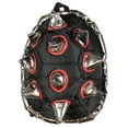 thumbnail image 1 of BioDomes Spiked Black-Red Turtle Shell Backpack 19", 1 of 6