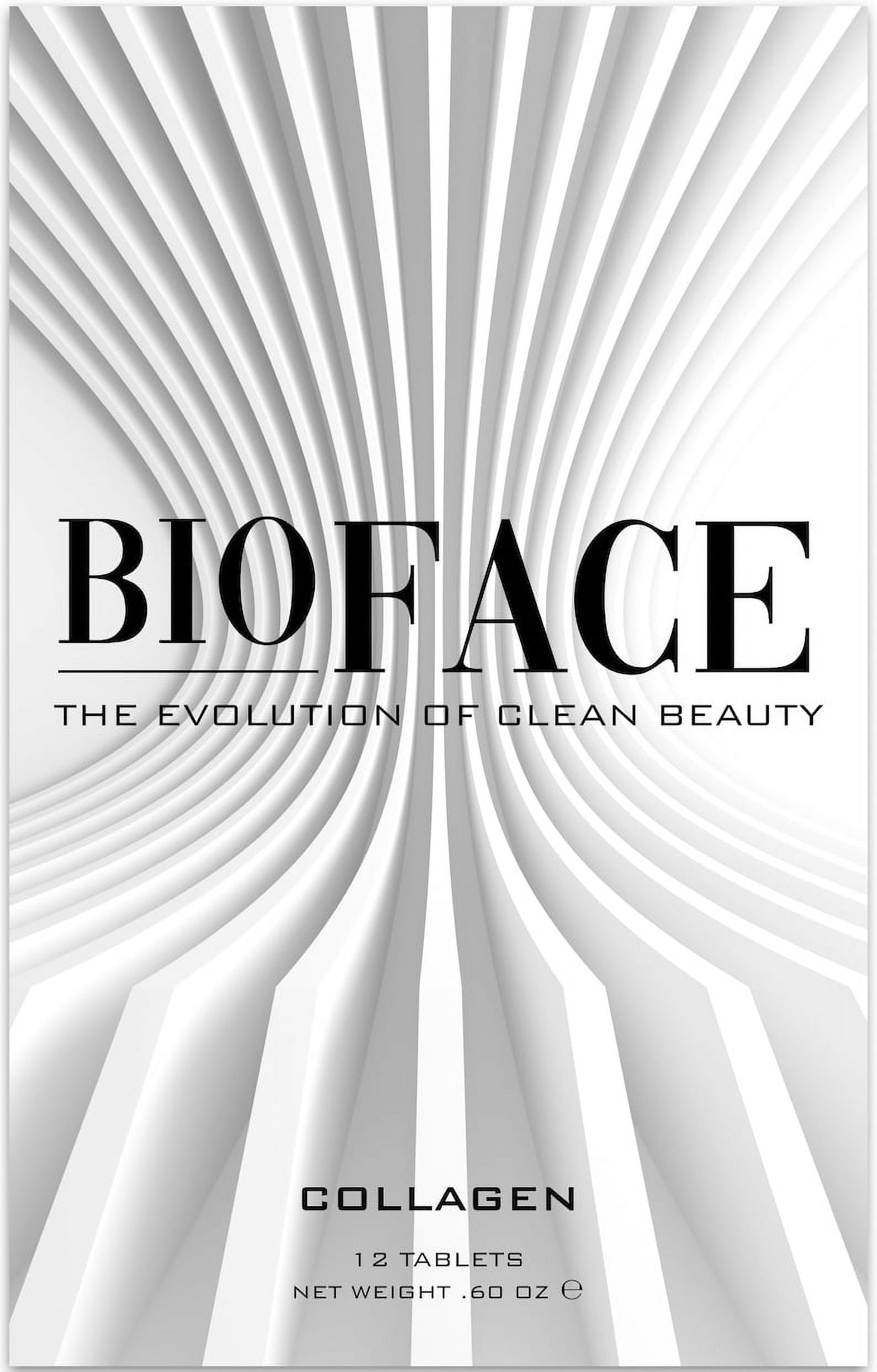 BioFace 12ct White Collagen Tablets for Facial Mask Machine - Walmart.com
