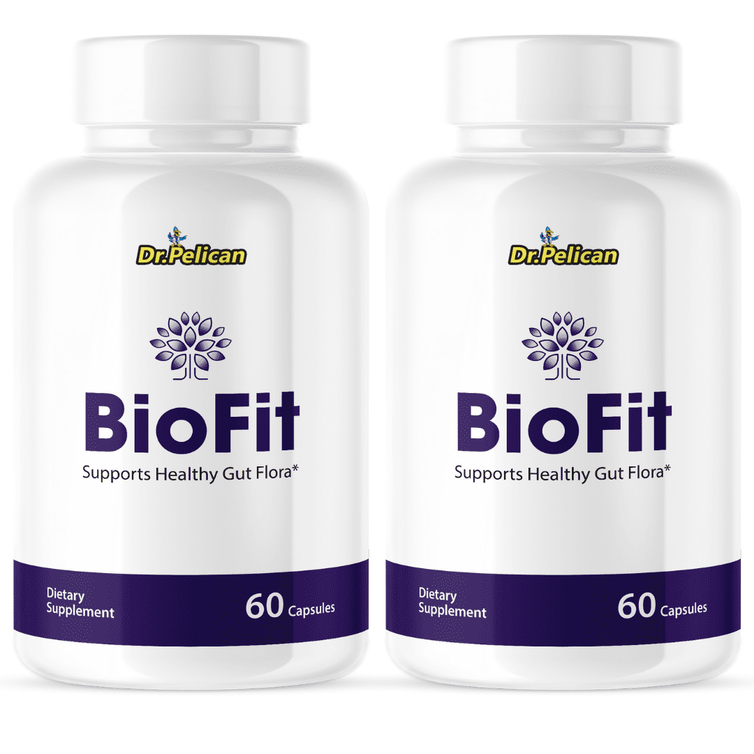BioFit-Gut & Digestive Health/Weight Management- 2 Bottles- 120 Capsules- Dr. Pelican