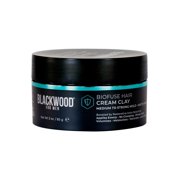 Blackwood For Men BioFuse Hair Cream Clay, Medium to Strong Hold with Natural Matte Finish, 3 oz.