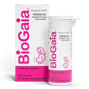 BioGaia Protectis MUM | Prenatal Probiotic | Helpful for Mom & Baby | Support Baby's Developing Digestive & Immune Systems | Boosts Mom's Immune Defenses & Promotes Good Digestive Health | 30 Count