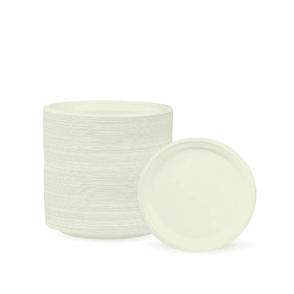 BioGreenChoice EcoFriendly White 7 in. PFASFREE Fiber/Bagasse