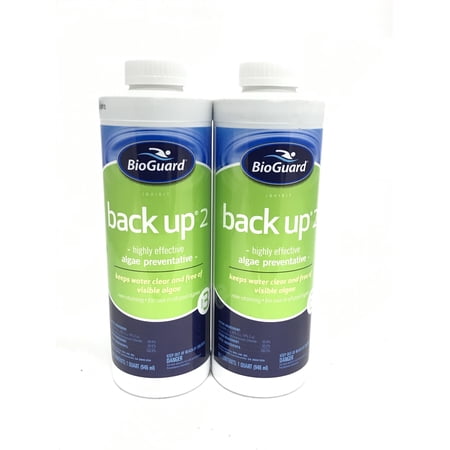BioGuard-23050-2 PACK Back Up 2 - Highly Effective Algae Preventative - Step 3 - 1 Quart(2)