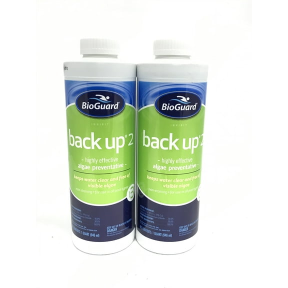 BioGuard-23050-2 PACK Back Up 2 - Highly Effective Algae Preventative - Step 3 - 1 Quart(2)
