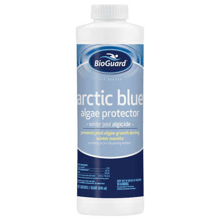 Bioguard Arctic Blue Algae Protector Winter Pool Algicide 1 Quart Bottle