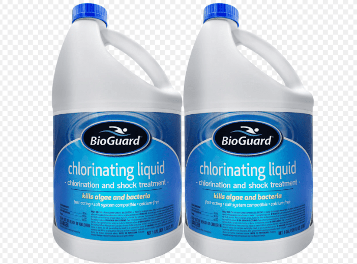 BioGuard Chlorinating Liquid (2-Pack) - Swimming Pool & Spa Liquid Shock Treatment