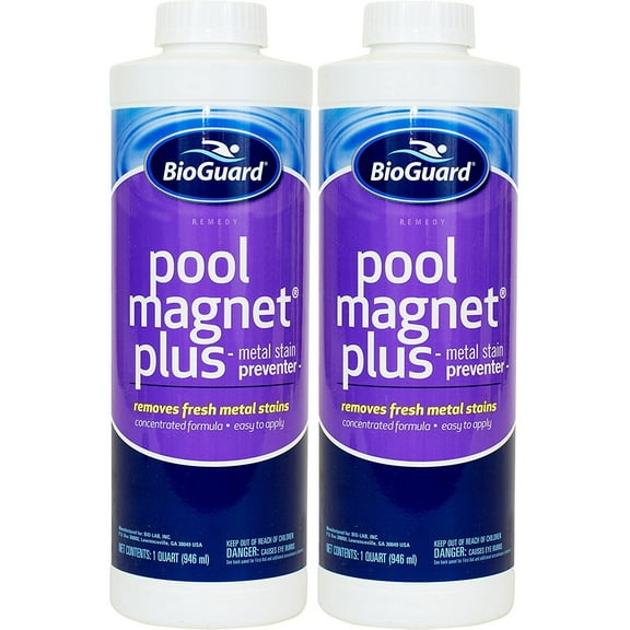 BioGuard Pool Magnet Plus (1 qt) (2 Pack)