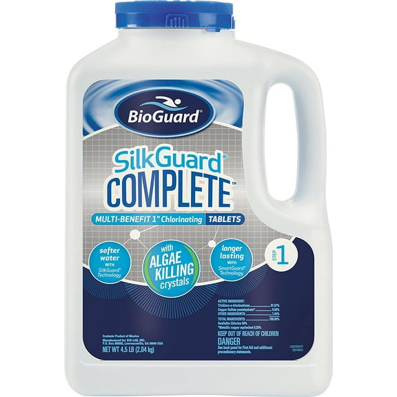 BioGuard SilkGuard Complete 1 Inch Chlorinating Tablets (4.5 lb)