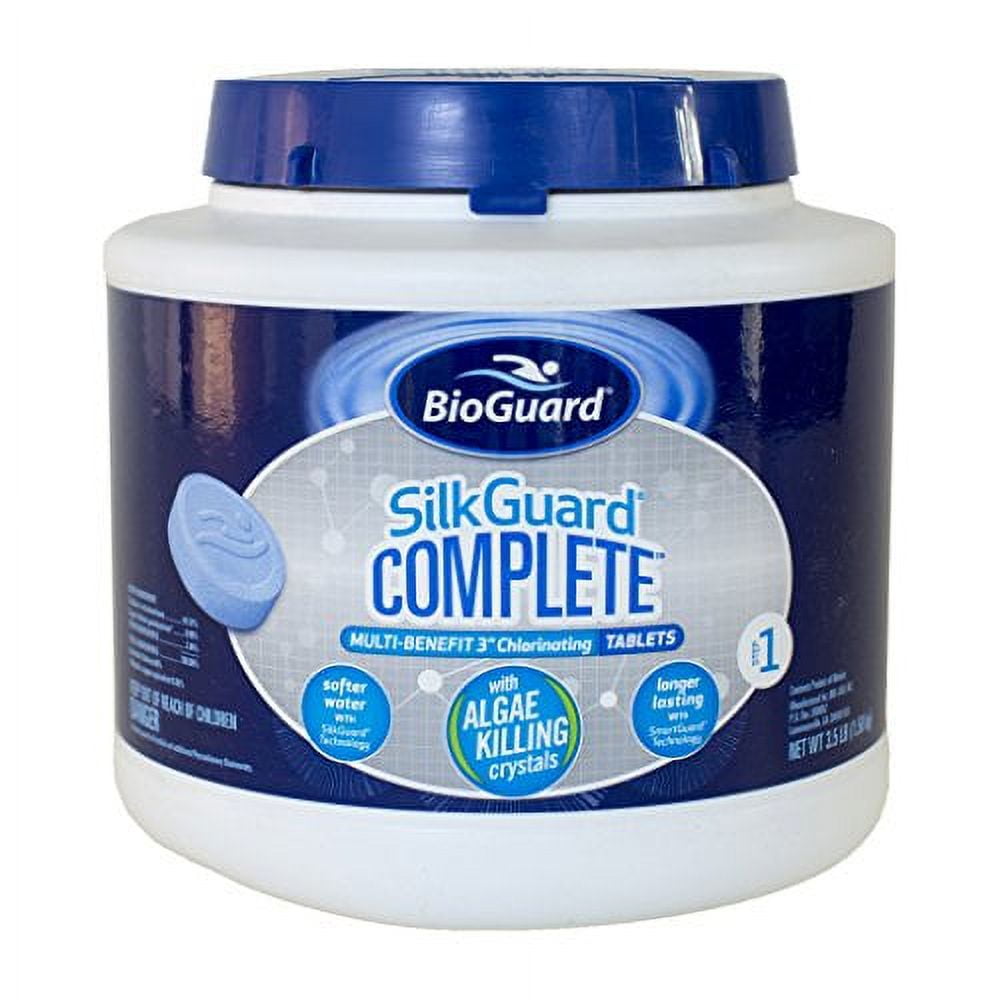 BioGuard SilkGuard Complete 3 Inch Pool Chlorine Tablets (3.5 lb)
