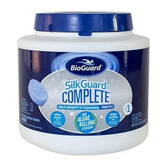 BioGuard SilkGuard Complete Chlorine Pool Chemicals, 3.5 lbs