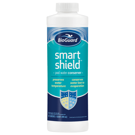 BioGuard Smart Shield, 1 Quart, Ultimate Pool Water Conserver for Long-Lasting Results, Conserves Water Lost to Evaporation