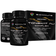 BioImmune Longjack Tongkat Ali Extract Capsules 200x Strength | Equal to 200,000mg