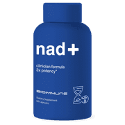 BioImmune NAD Supplement w/Patent RiboYOUNG . Nicotinamide Riboside, Quercetin, Resveratrol. Anti Aging