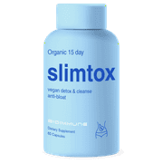 BioImmune Slimtox 15 Day Detox & Cleanse Colon Cleanse Detox Support Gut Health No Bloat