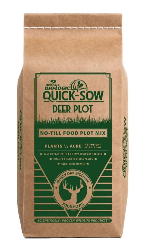 BioLogic 85520 Quick Sow Deer Plot, NoTill Food Mix 10 lb.