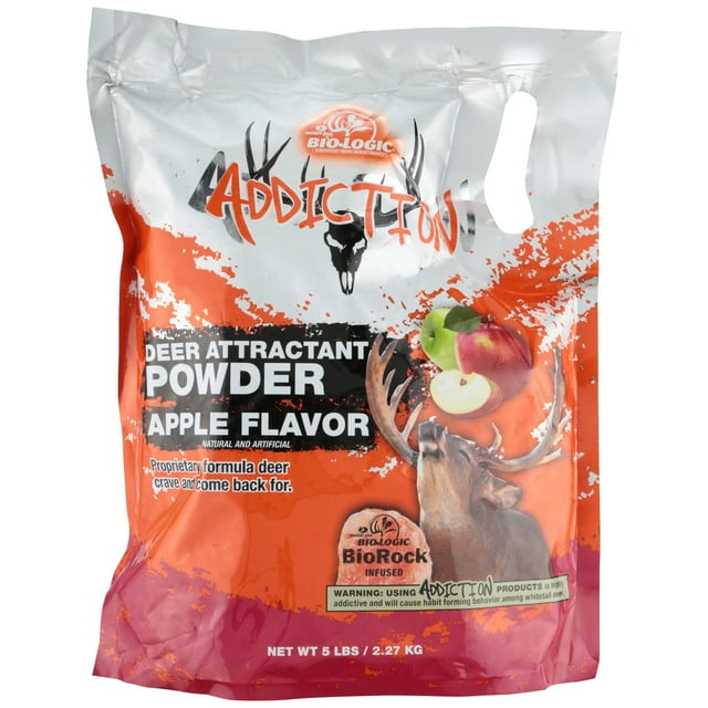 BioLogic® Addiction Apple Flavor Deer Attractant Powder 5 lb Bag