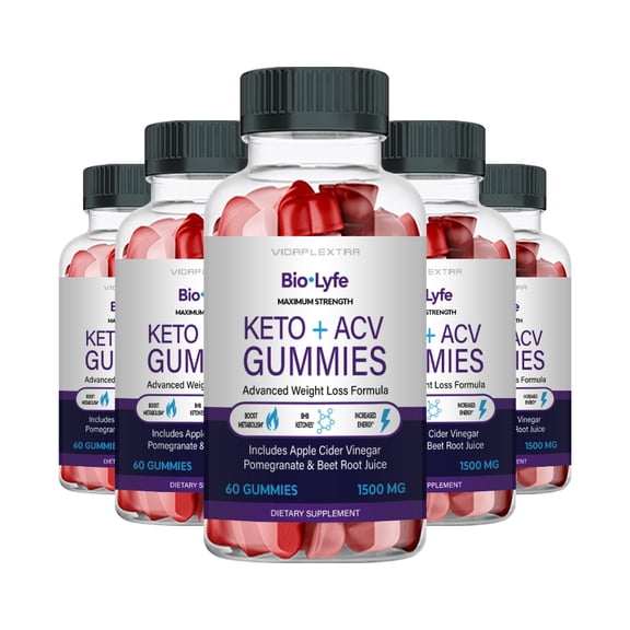 BioLyfe Keto - Bio Lyfe Keto+ACV Gummies (5 Pack)
