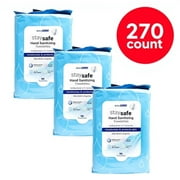 BioMiracle - 70% Sanitizing Alcohol Wipes for Hands - Kills 99% of Germs, Made With Aloe, Unscented, (270 per pack)