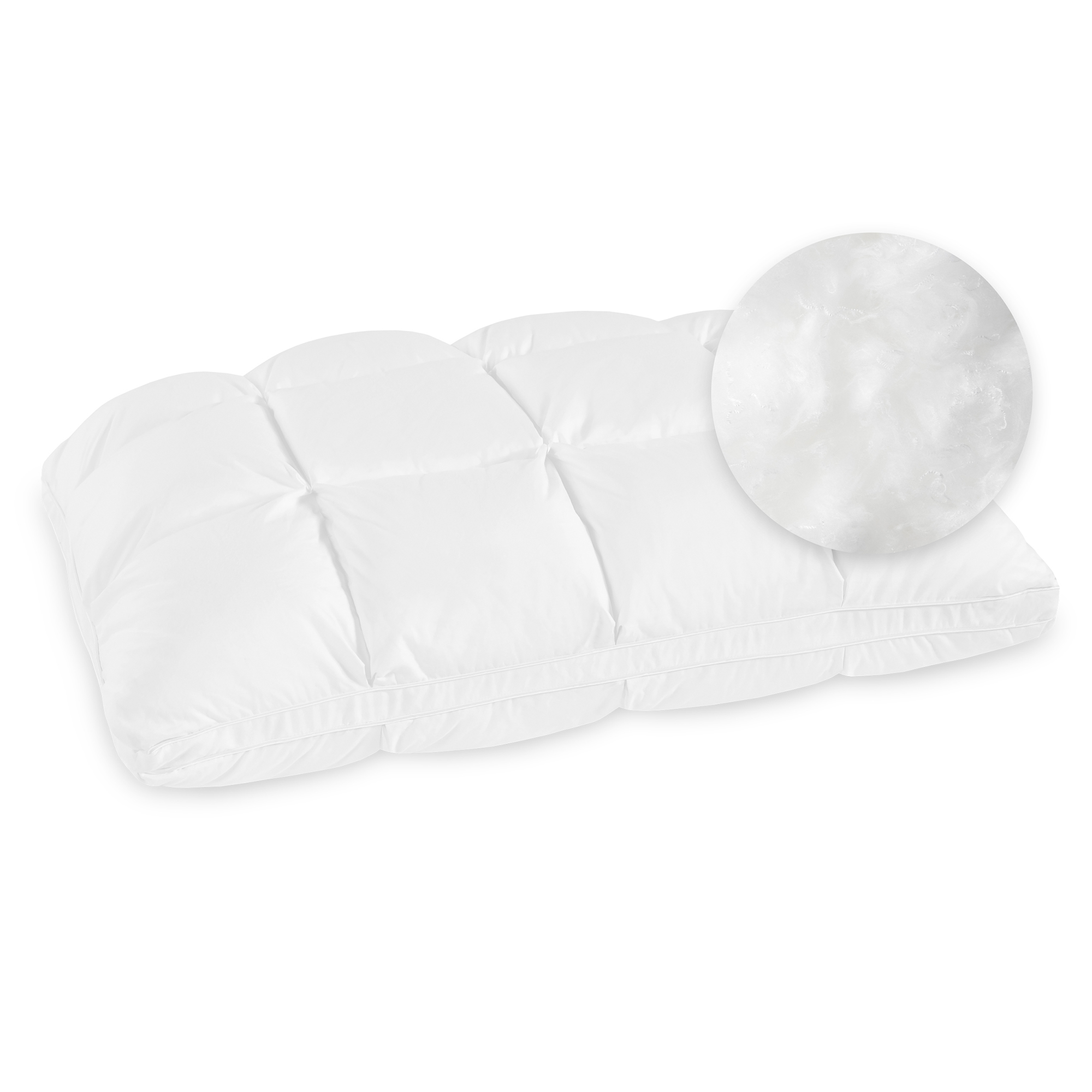 BioPEDIC Memory Cloud Baffle Box Oversized Pillow