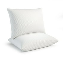 BioPEDIC Memory Foam Pillow, Standard, 2-Pack