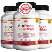 BioPeak GoldMax Extra Strength Natural Energy Supplement 60 Tablets   Plant-Based Formula to Support Stamina Focus and Daily Vitality   Gluten-Free Sugar-Free Non-GMO Made in USA