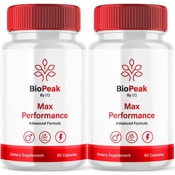 BioPeak for Men Advanced Formula Male Wellness Supplement Pills Bio Peak 120 Capsules