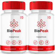 BioPeak for Men Advanced Formula Male Wellness Supplement Pills Bio Peak 120 Capsules