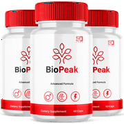 BioPeak for Men Advanced Formula Male Wellness Supplement Pills Bio Peak 180 Capsules