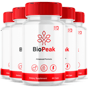 BioPeak for Men Advanced Formula Male Wellness Supplement Pills Bio Peak 300 Capsules