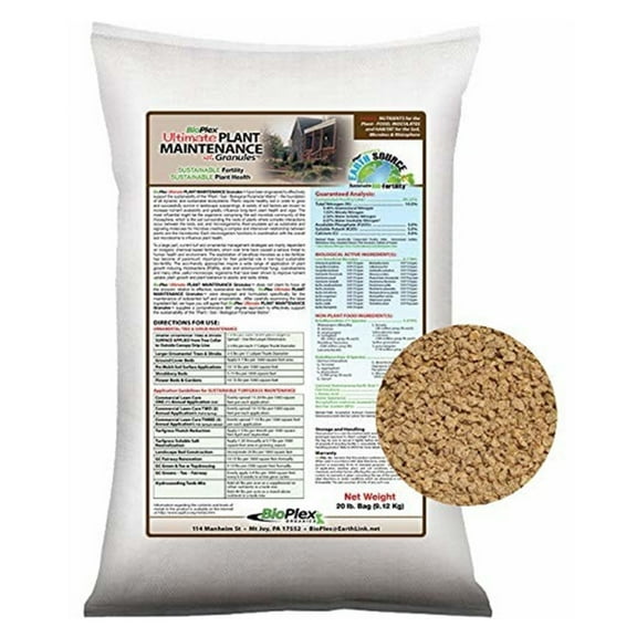 BioPlex Ultimate Plant Maintenance Granules, 20 lb bag
