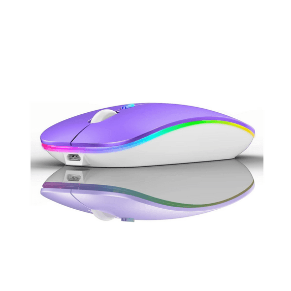 BioRing Optical Bluetooth Wireless Gaming Mouse, Purple
